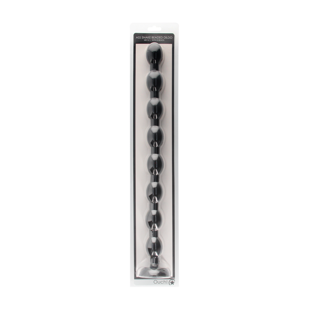 Ass Snake Beaded Dildo - 19 / 48 cm 2