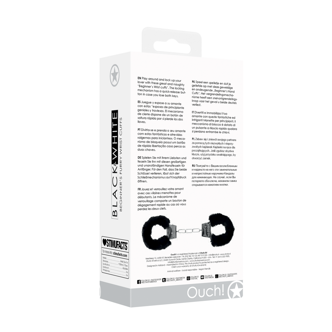 Pleasure Furry Hand Cuffs 3