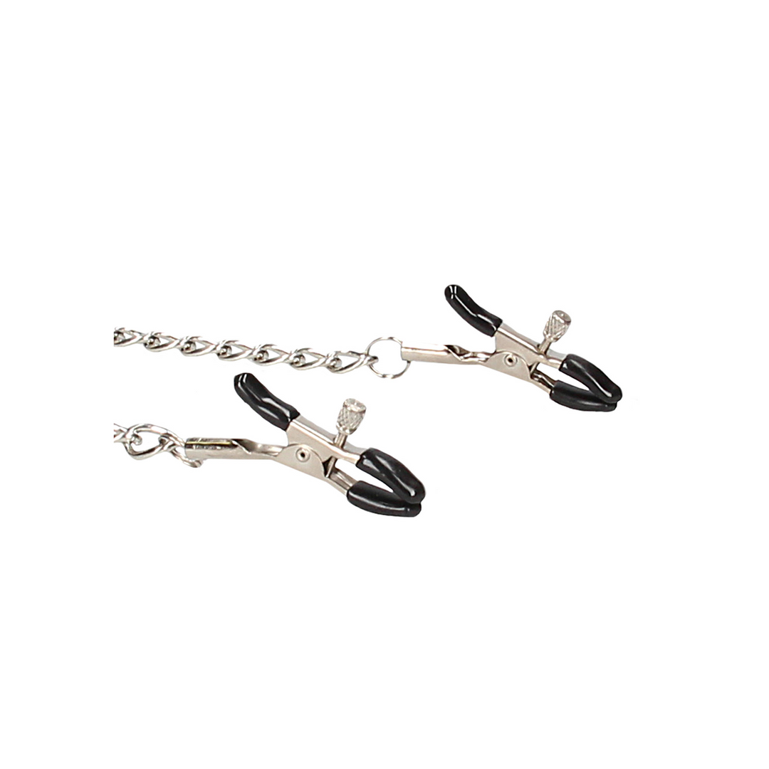 Velcro Collar with Nipple Clamps 5