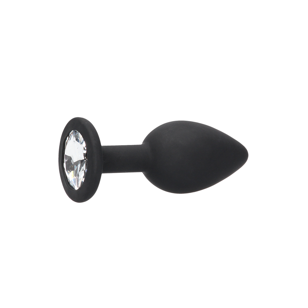 Silicone Butt Plug with Removable Jewelry 5