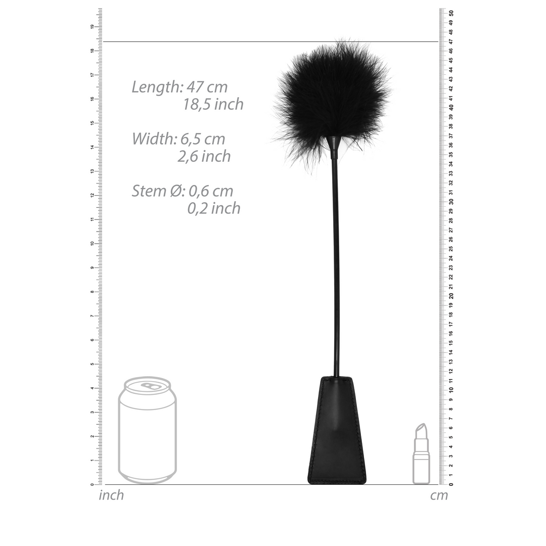 Crop with Tickle Feather 5