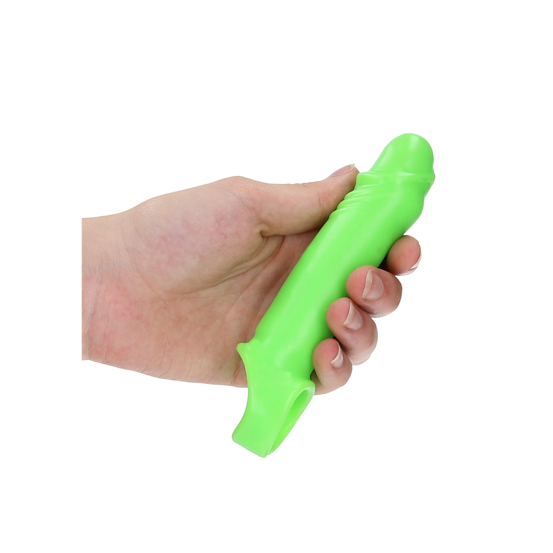 Smooth, Stretchable Penis Sheath - Glow in the Dark 6