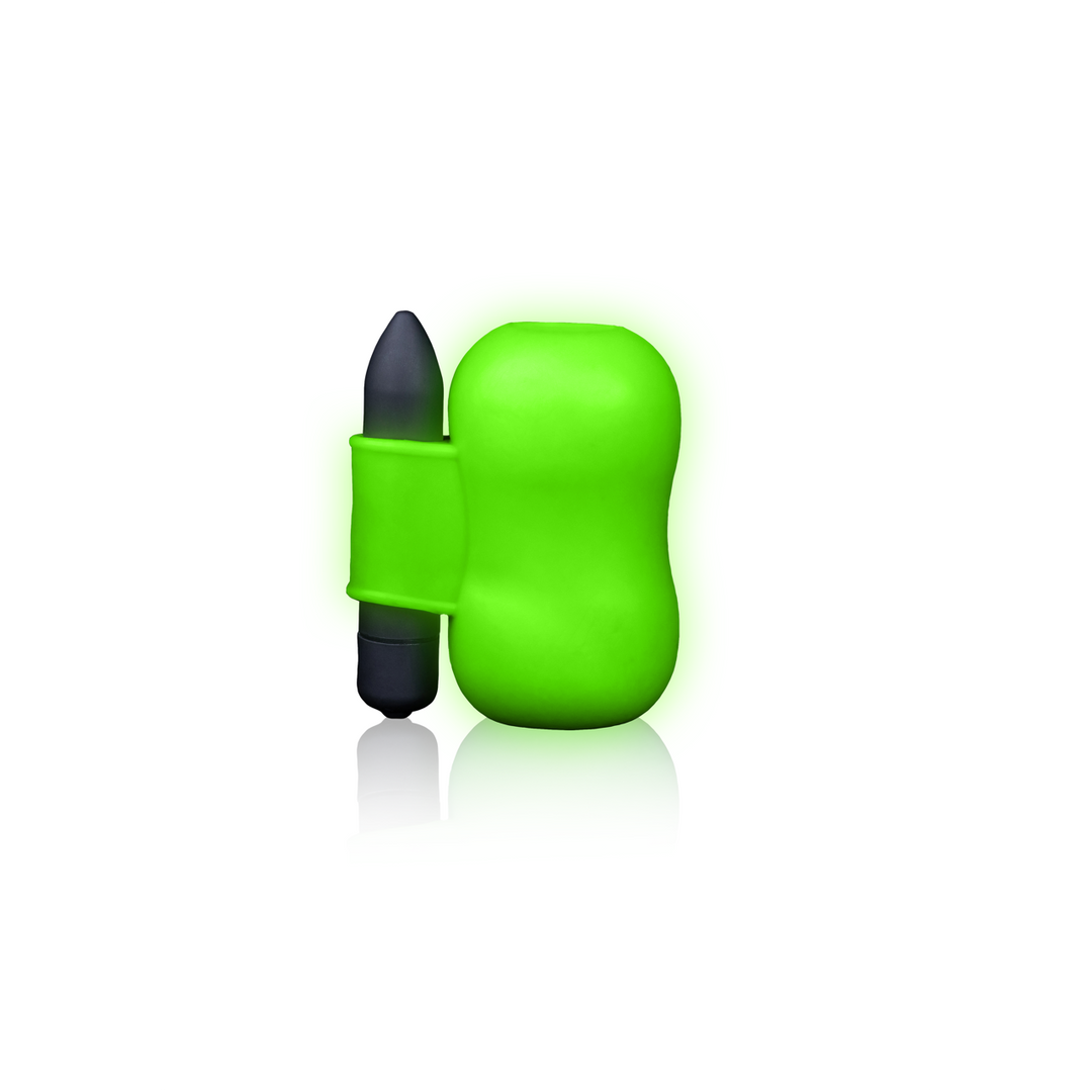 Vibrating Masturbator - Glow in the Dark 4