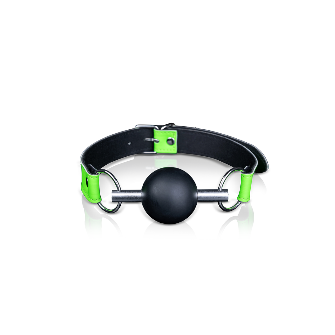 Solid Ball Gag - Glow in the Dark 4