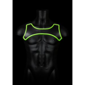 Neoprene Harness - Glow in the Dark - S/M