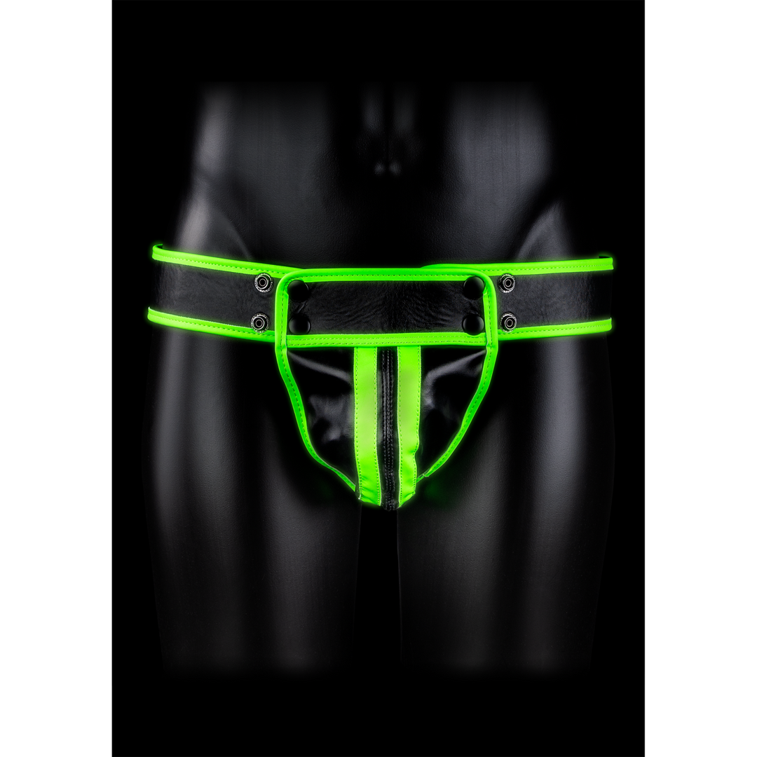 Striped Jockstrap - Glow in the Dark - L/XL