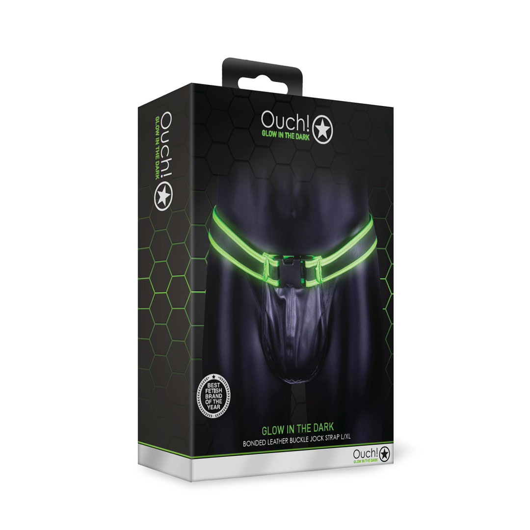 Jockstrap with Buckle - Glow in the Dark - L/XL 2