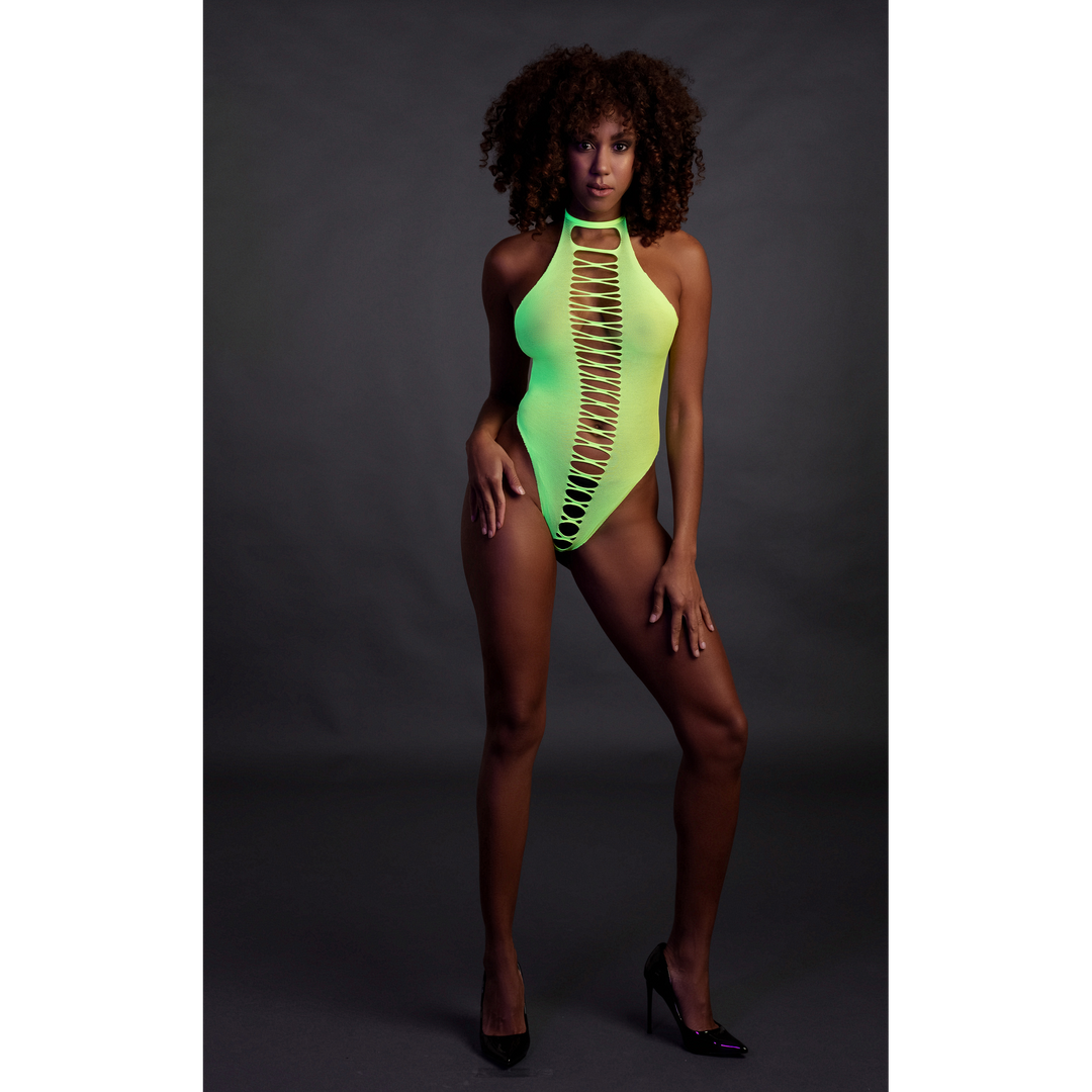 High-Cut Body - One Size - Neon Green 4