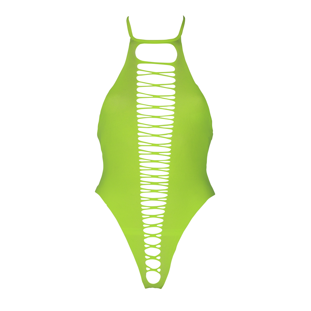 High-Cut Body - Plus Size - Neon Green 6