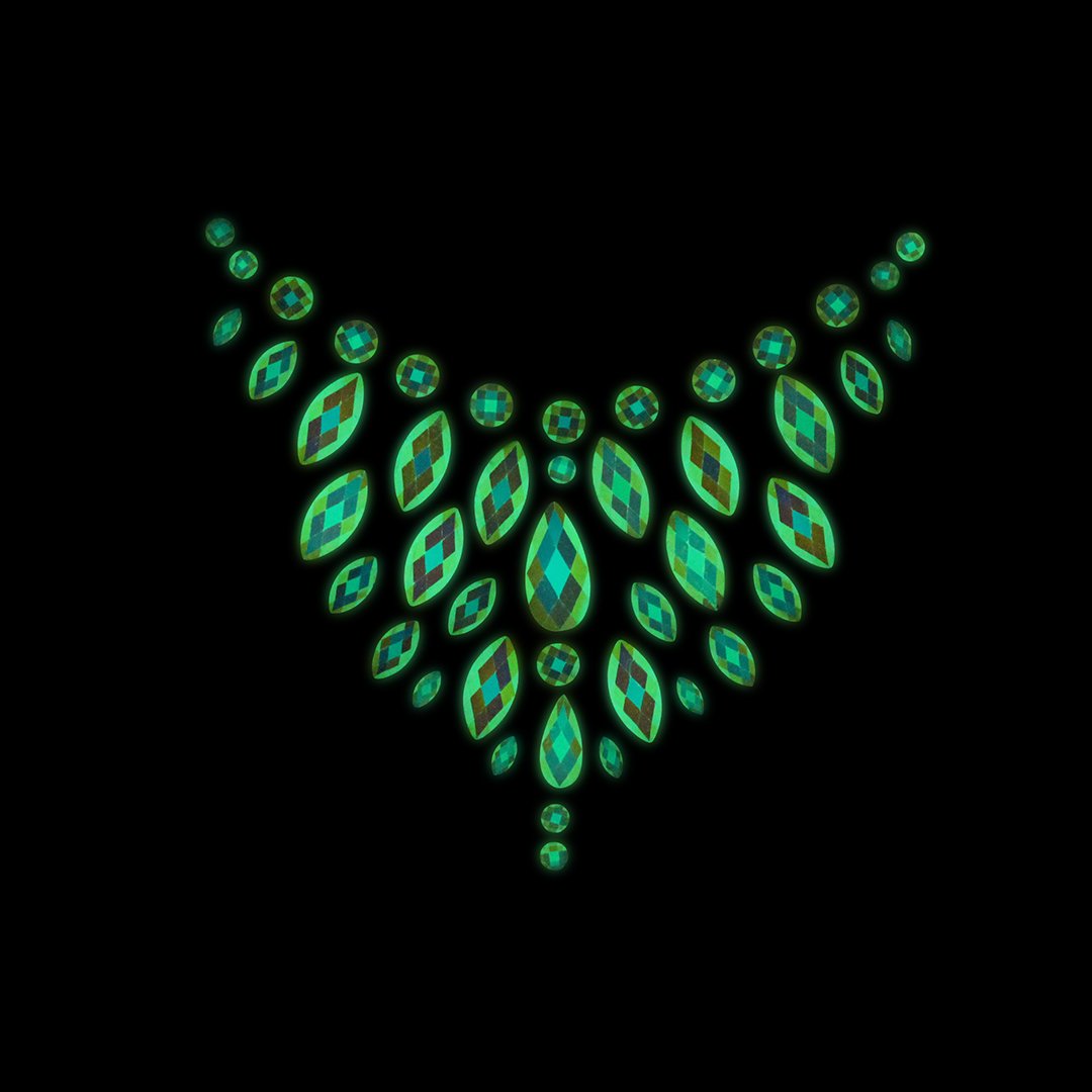 Body Jewelry Stickers - Chest 3