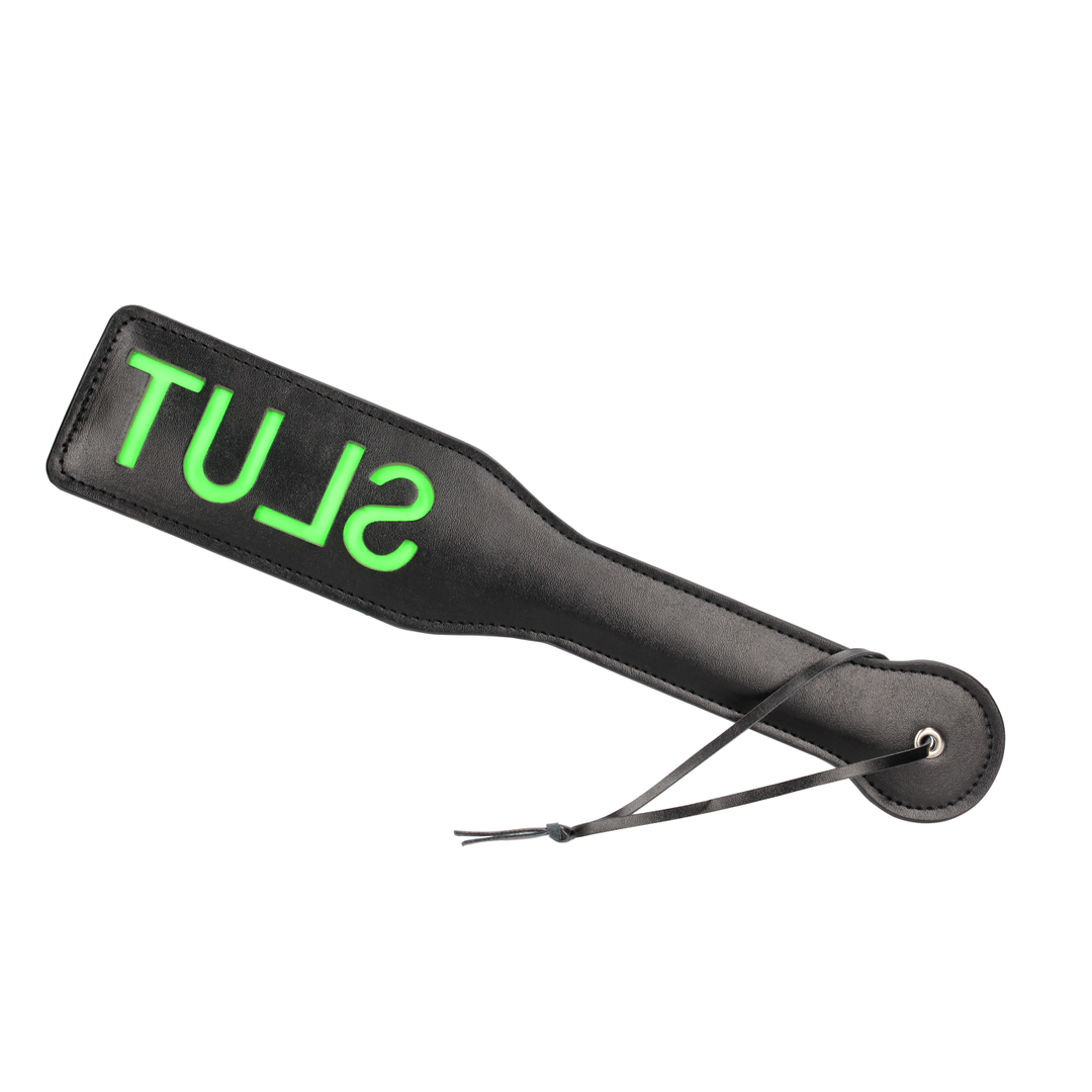 Slut Paddle - Glow in the Dark - Neon Green 4
