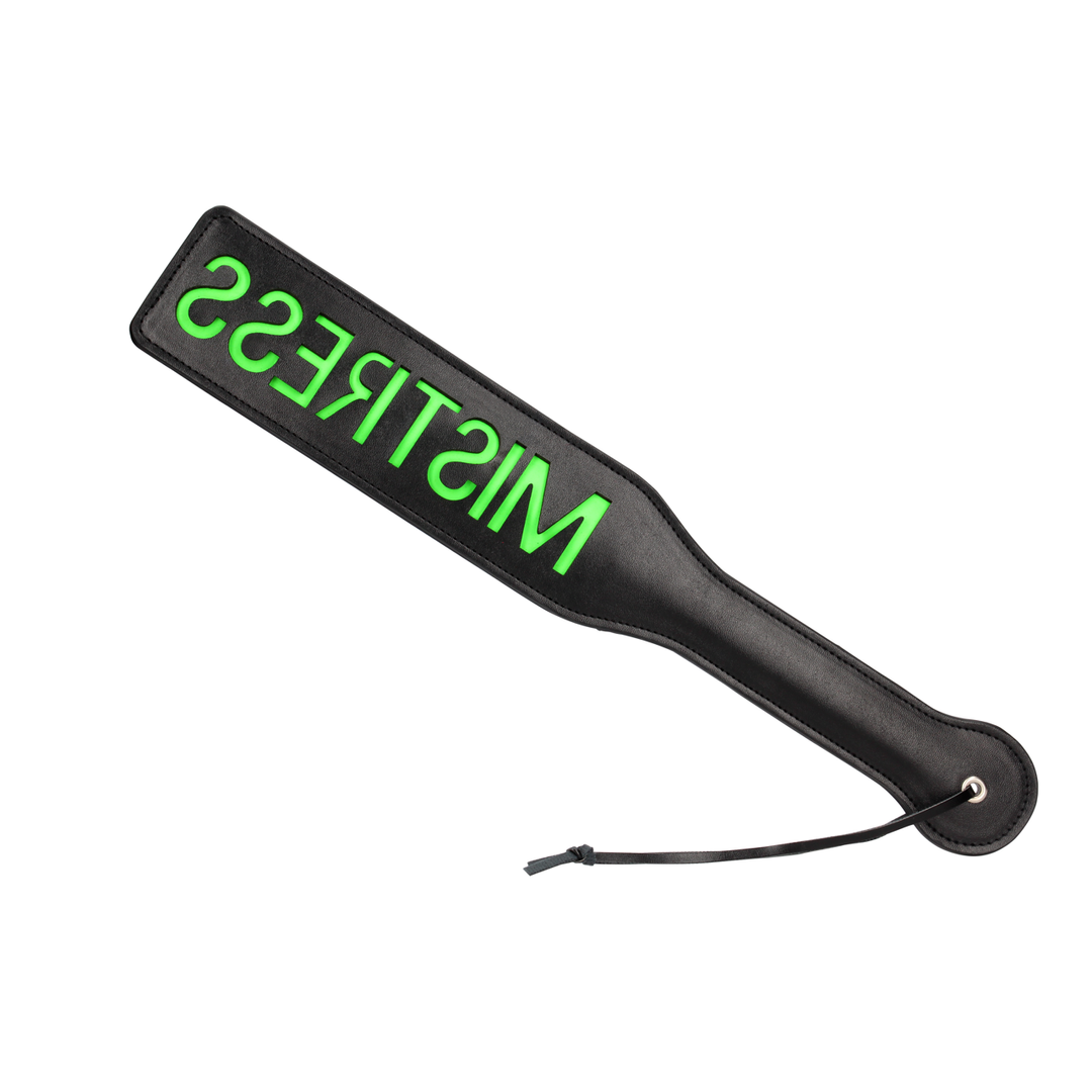 Mistress Paddle - Glow in the Dark - Neon Green 4