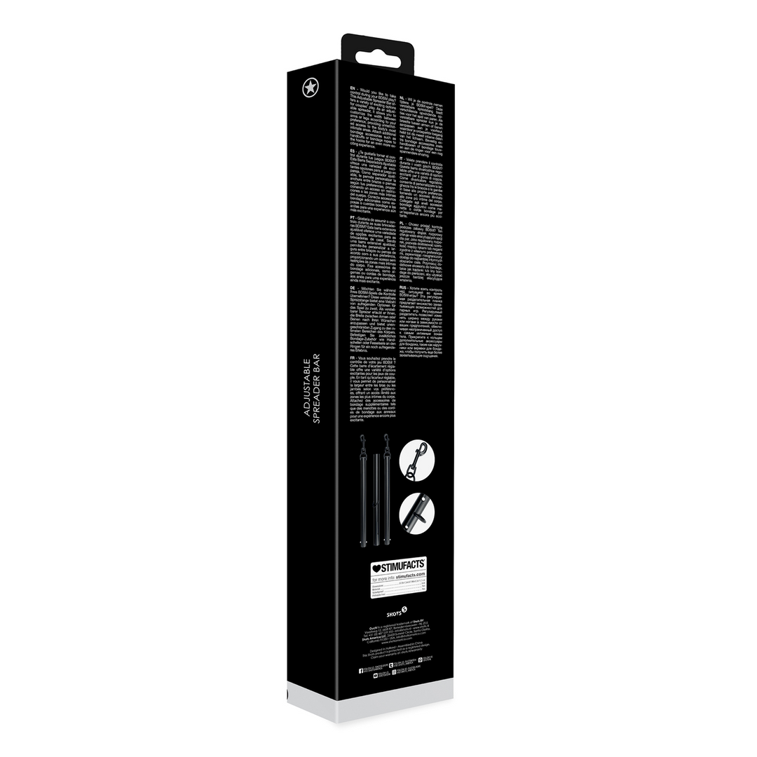 Adjustable Spreader Bar - Black 3