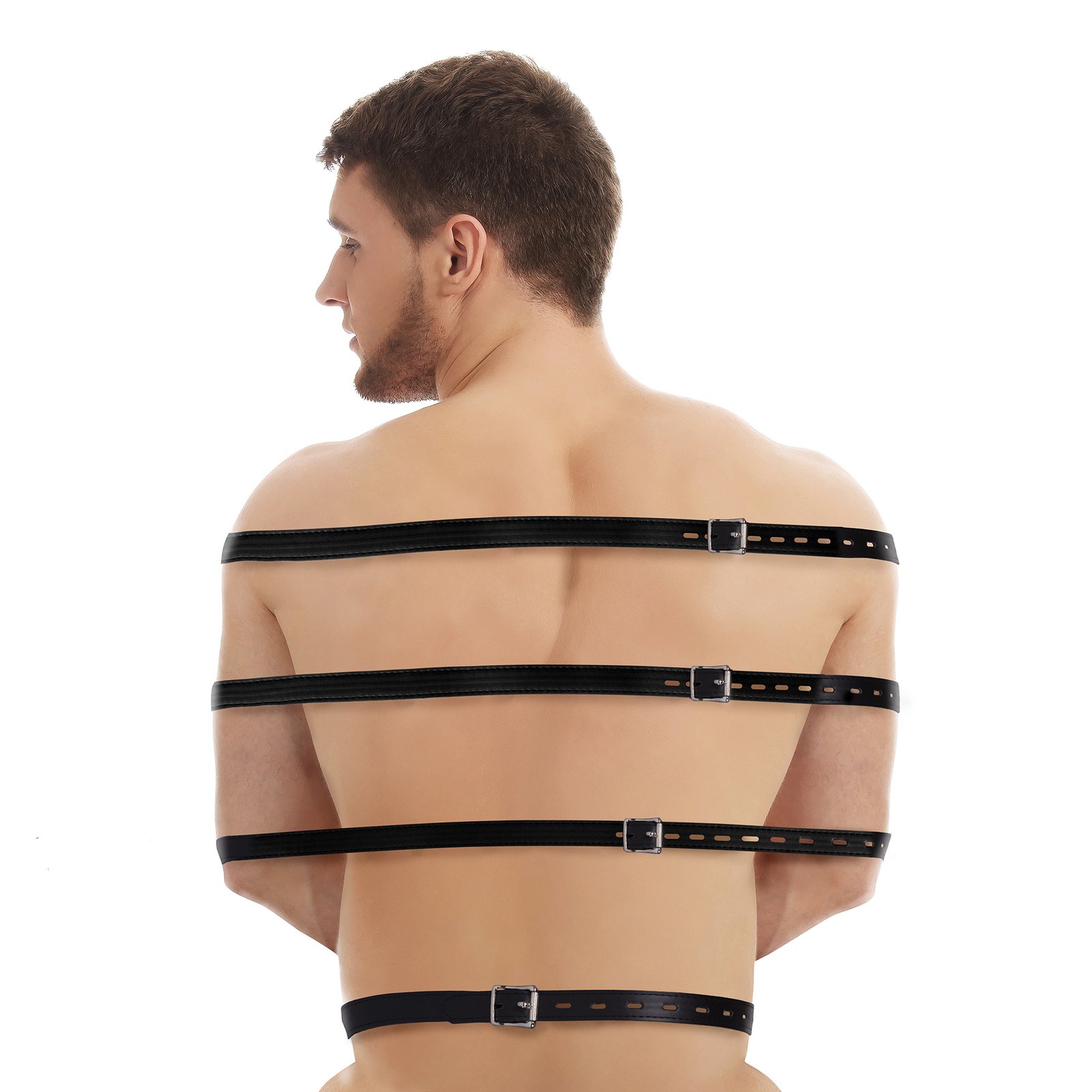 Full Body Bondage Belts - Black 6