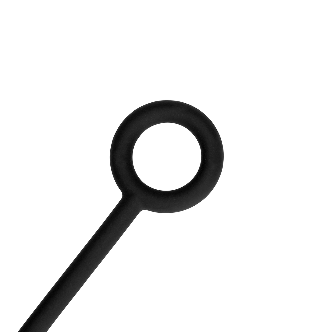 Silicone Anal Balls - Medium - Black 6