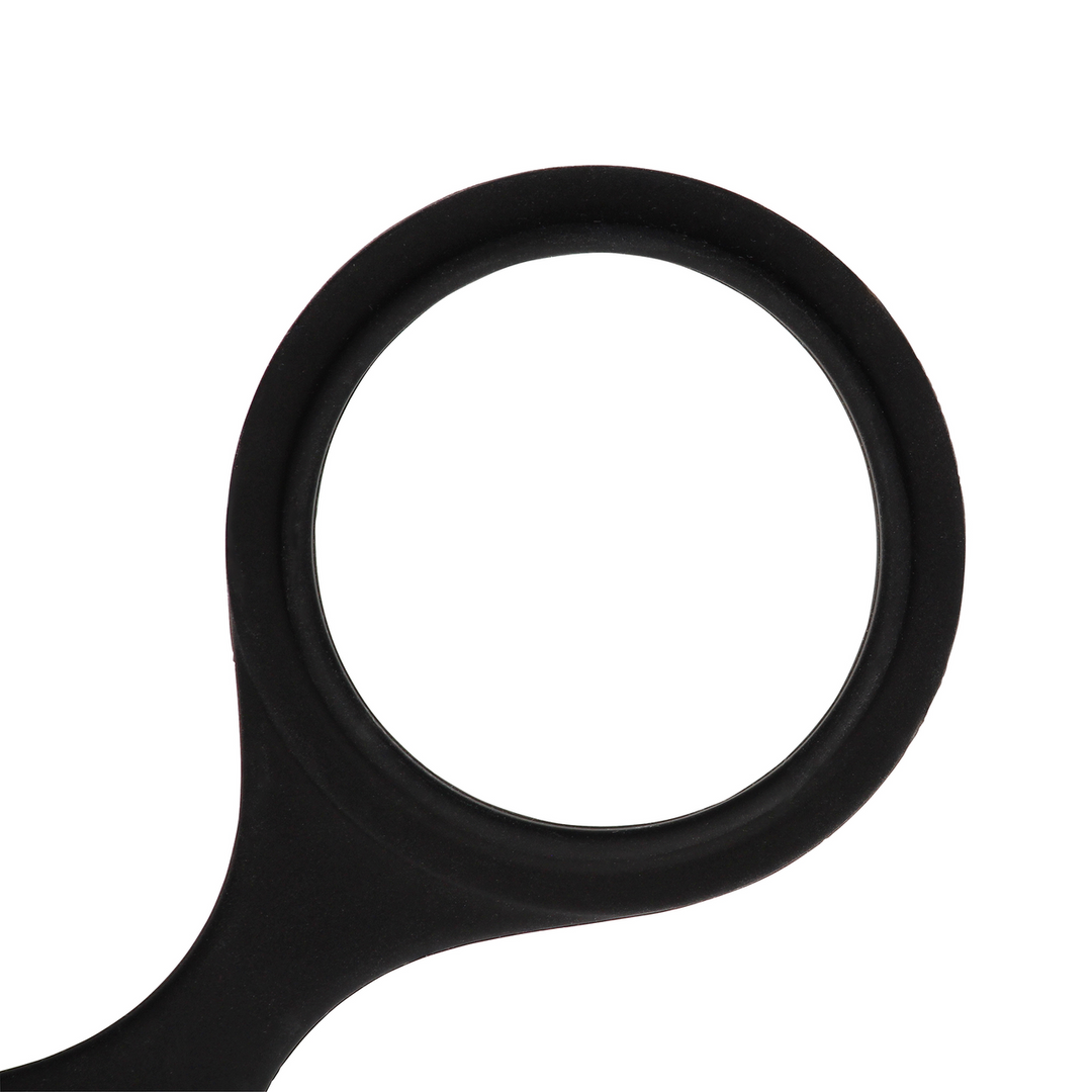 Silicone Hand Cuffs - Black 6