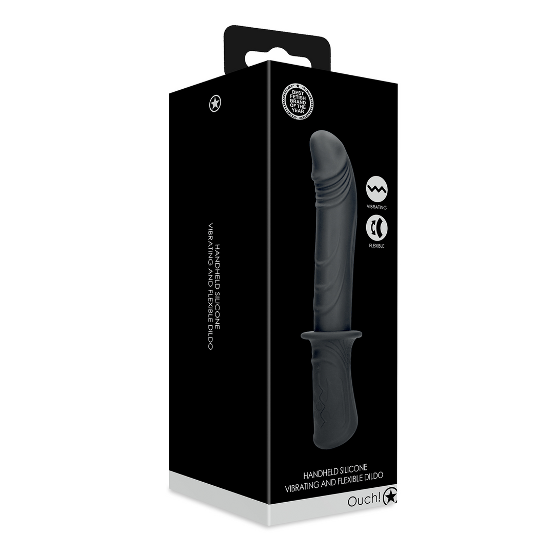 Hand Held Vibrating Sex Machine - Black 3