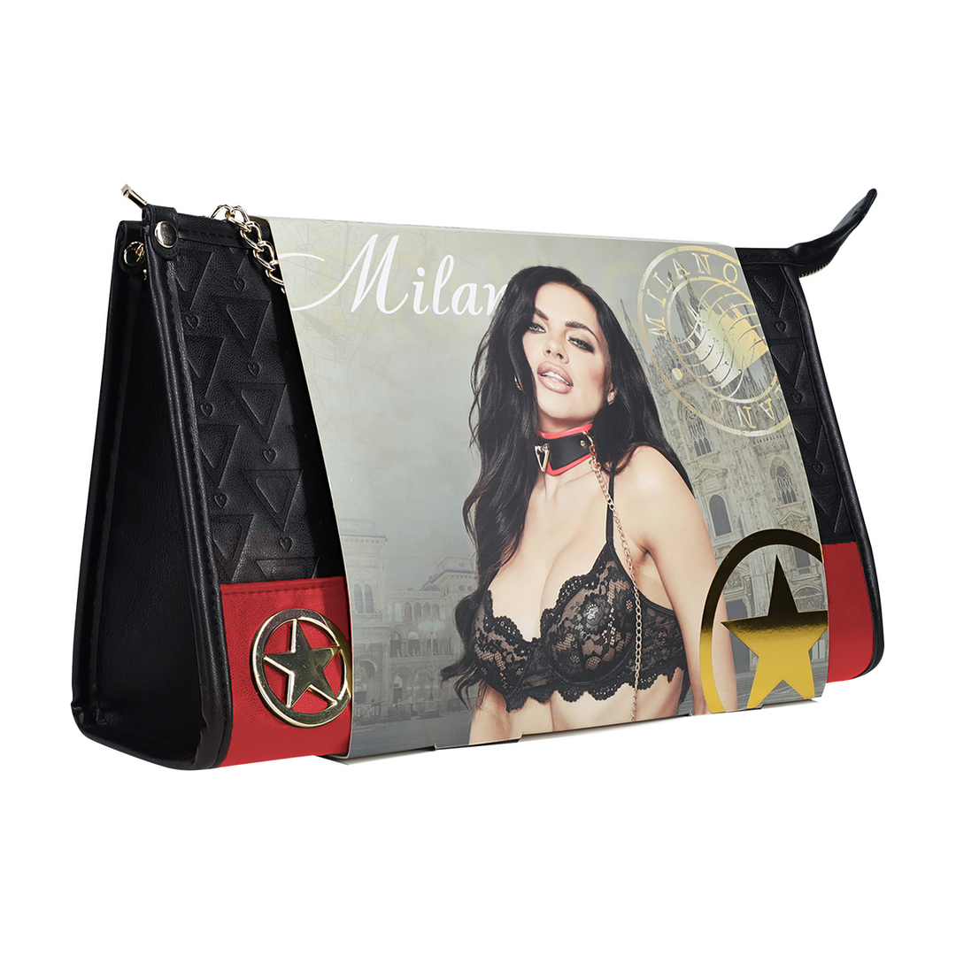 Milan Collection - Kit with Bag - Black/Red 2