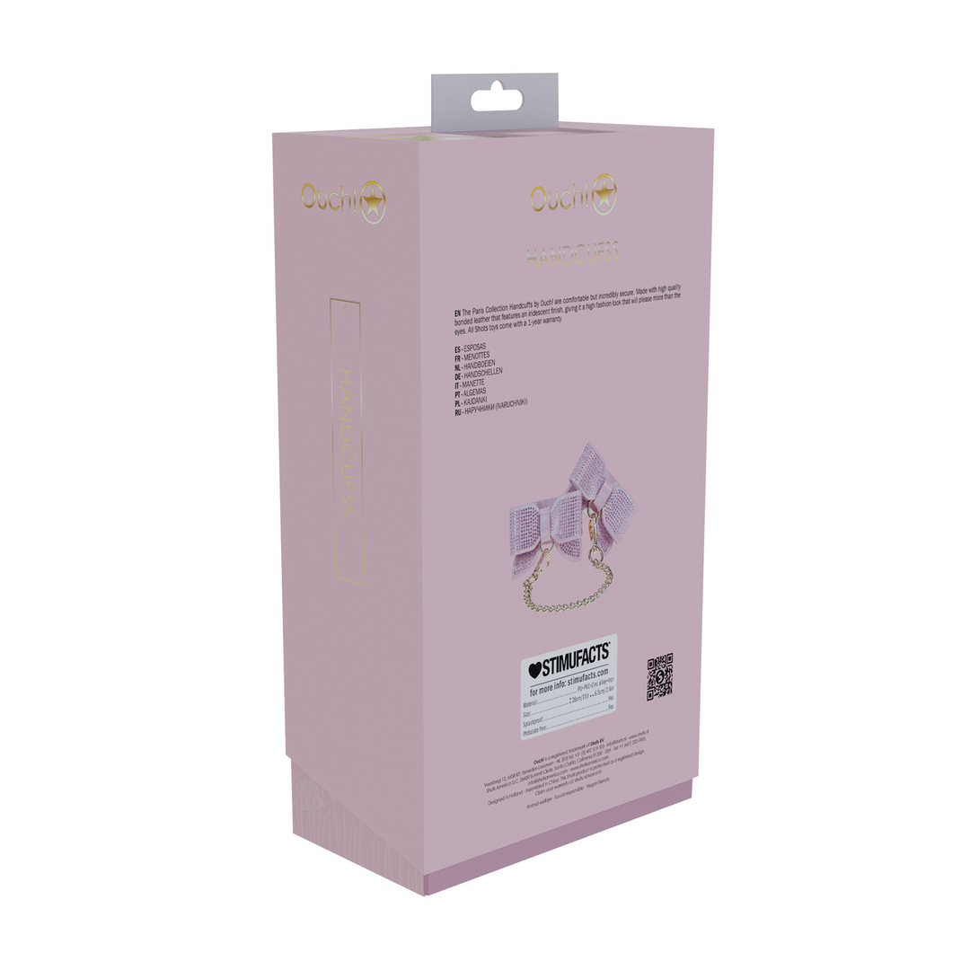 Paris Collection - Handcuffs - Pink 3
