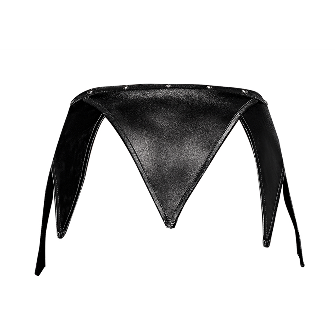 Eros - Gladiator Kilt Design with an Attached Thong - L/XL - Black 4