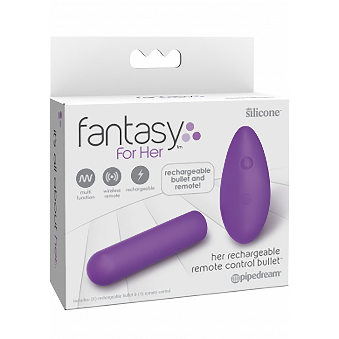 Her - Rechargeable Bullet with Remote Control 2