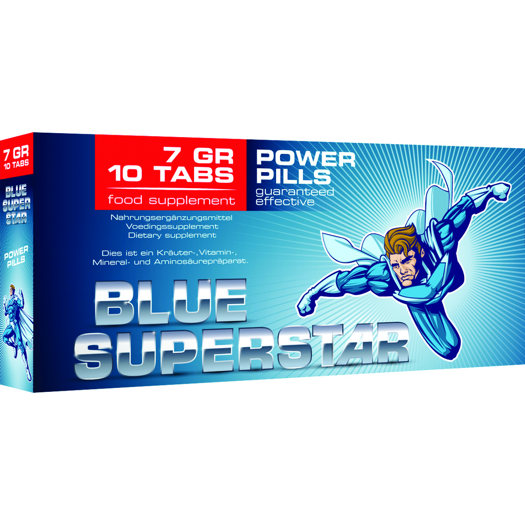Blue Superstar - Stimulating Capsules 2