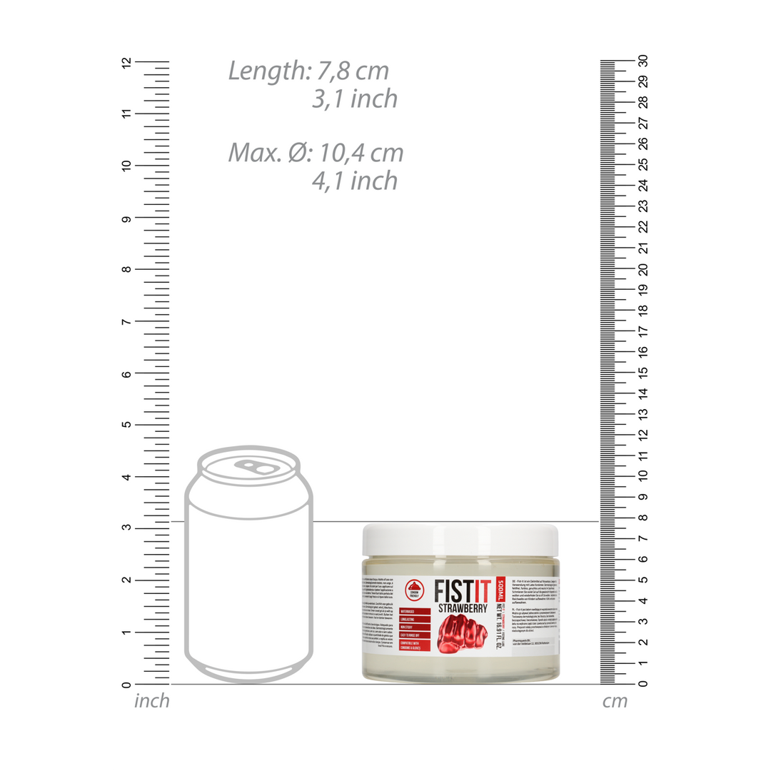 Extra Thick Lubricant - Strawberry - 17 fl oz / 500 ml 6