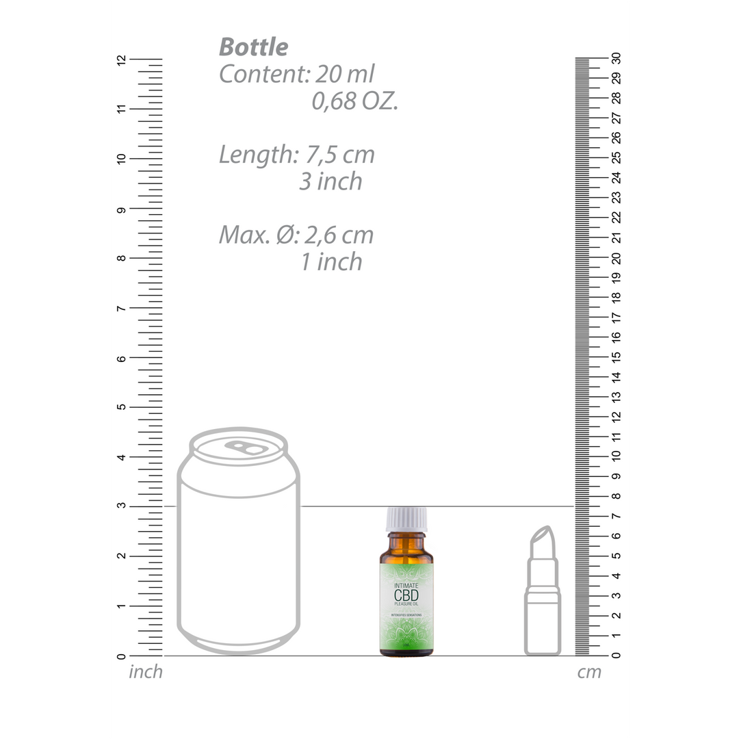Natural CBD - Intimate Pleasure Oil - 0.7 fl oz / 20 ml 5