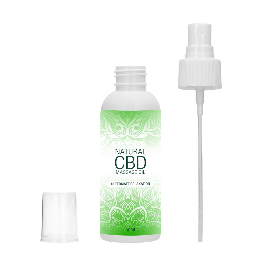 Natural CBD - Massage Oil - 2 fl oz / 50 ml 3