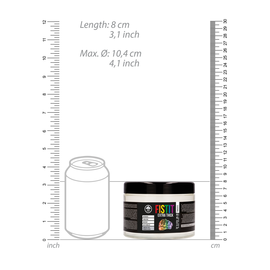 Extra Thick Lubricant Rainbow Edition - 17 fl oz / 500 ml 6