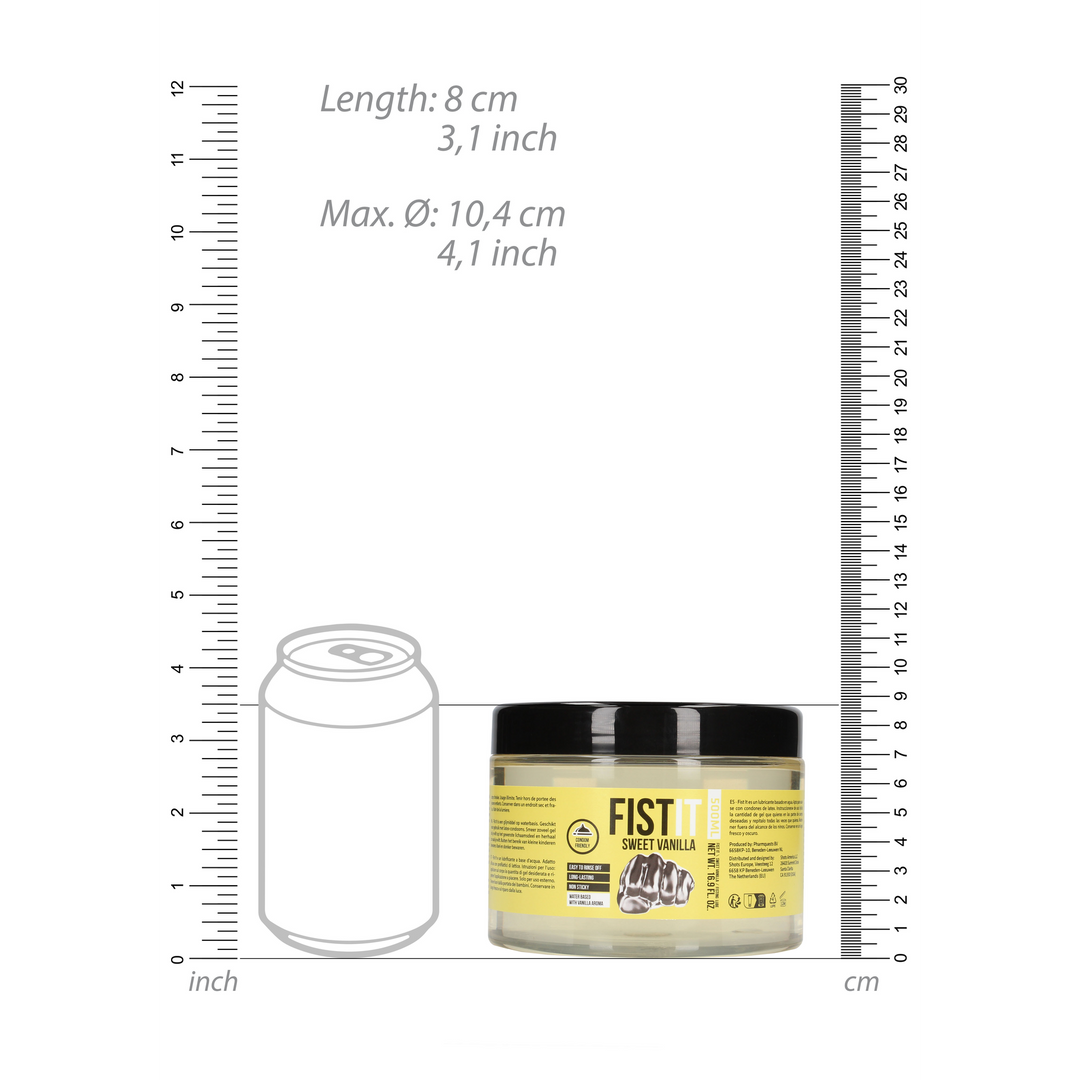 Extra Thick Lubricant - Vanilla - 17 fl oz / 500 ml 5