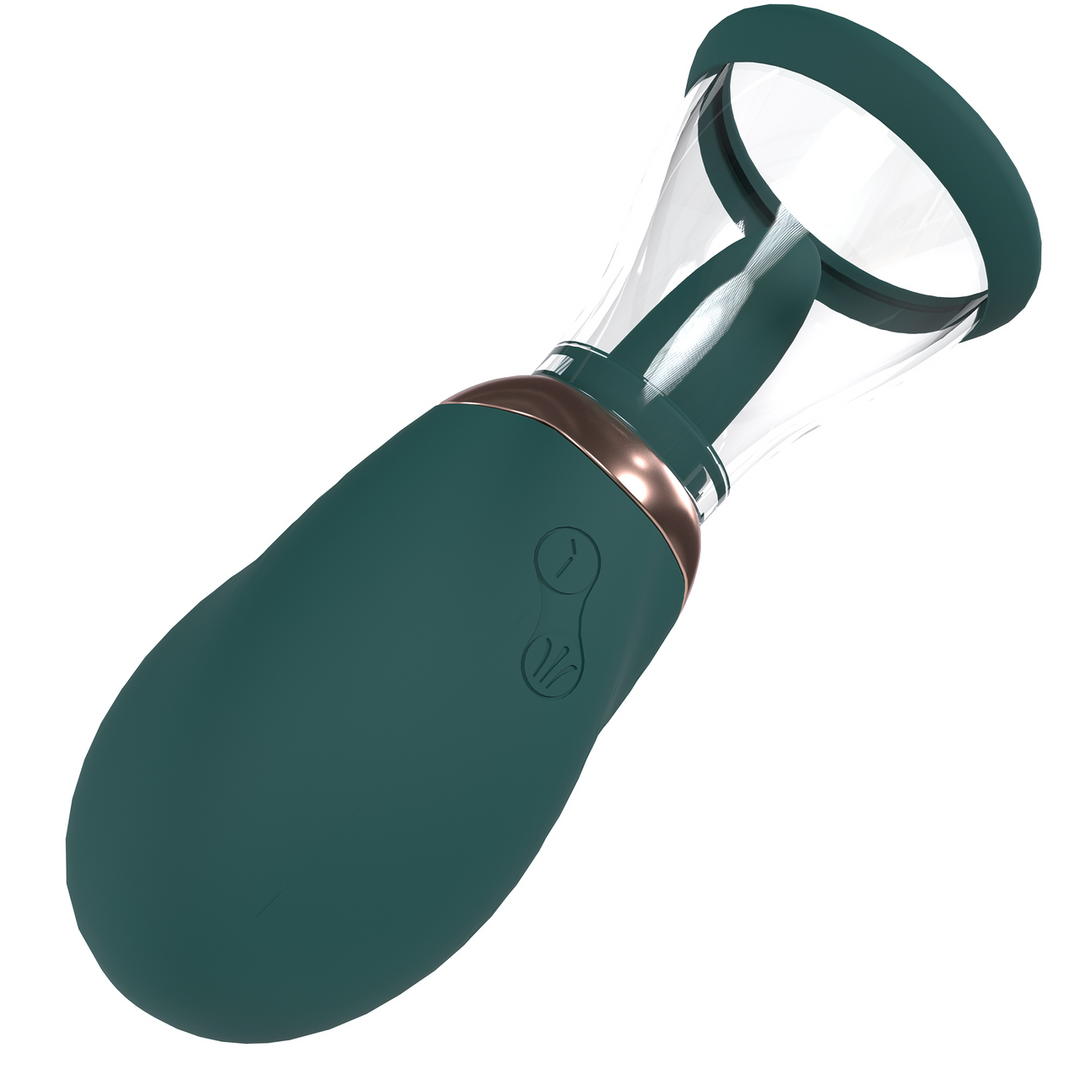 Boost - Rechargeable Vulva and Breast Pump - Forest Green 3