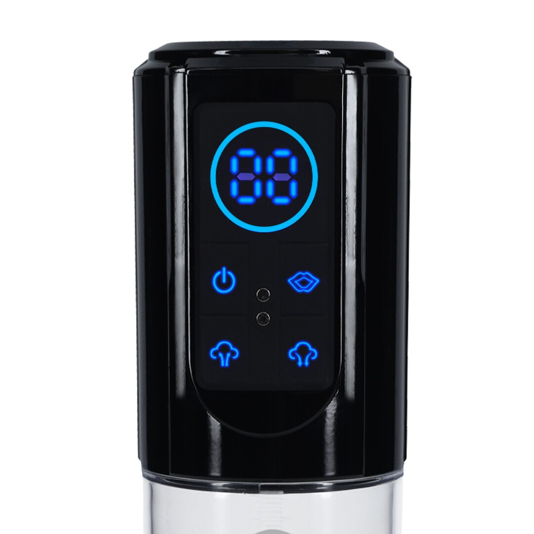 MegaLift - Automatic Waterproof Penis Pump - Black 6
