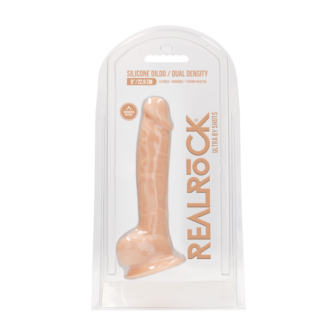 Silicone Dildo with Balls - 9 / 23 cm 2