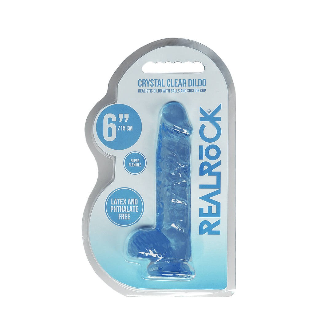 Realistic Dildo with Balls - 6 / 15 cm 2