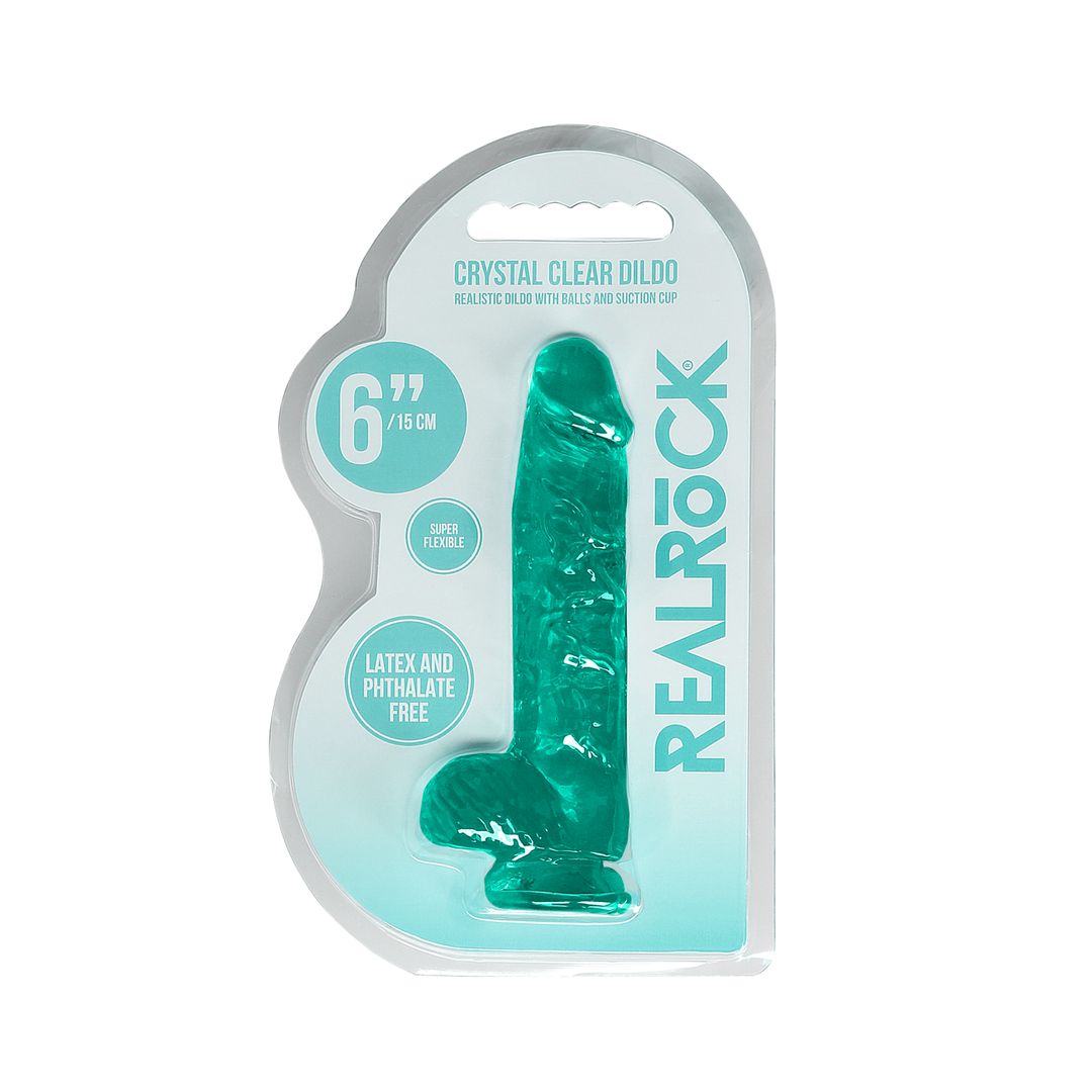 Realistic Dildo with Balls - 6 / 15 cm 2
