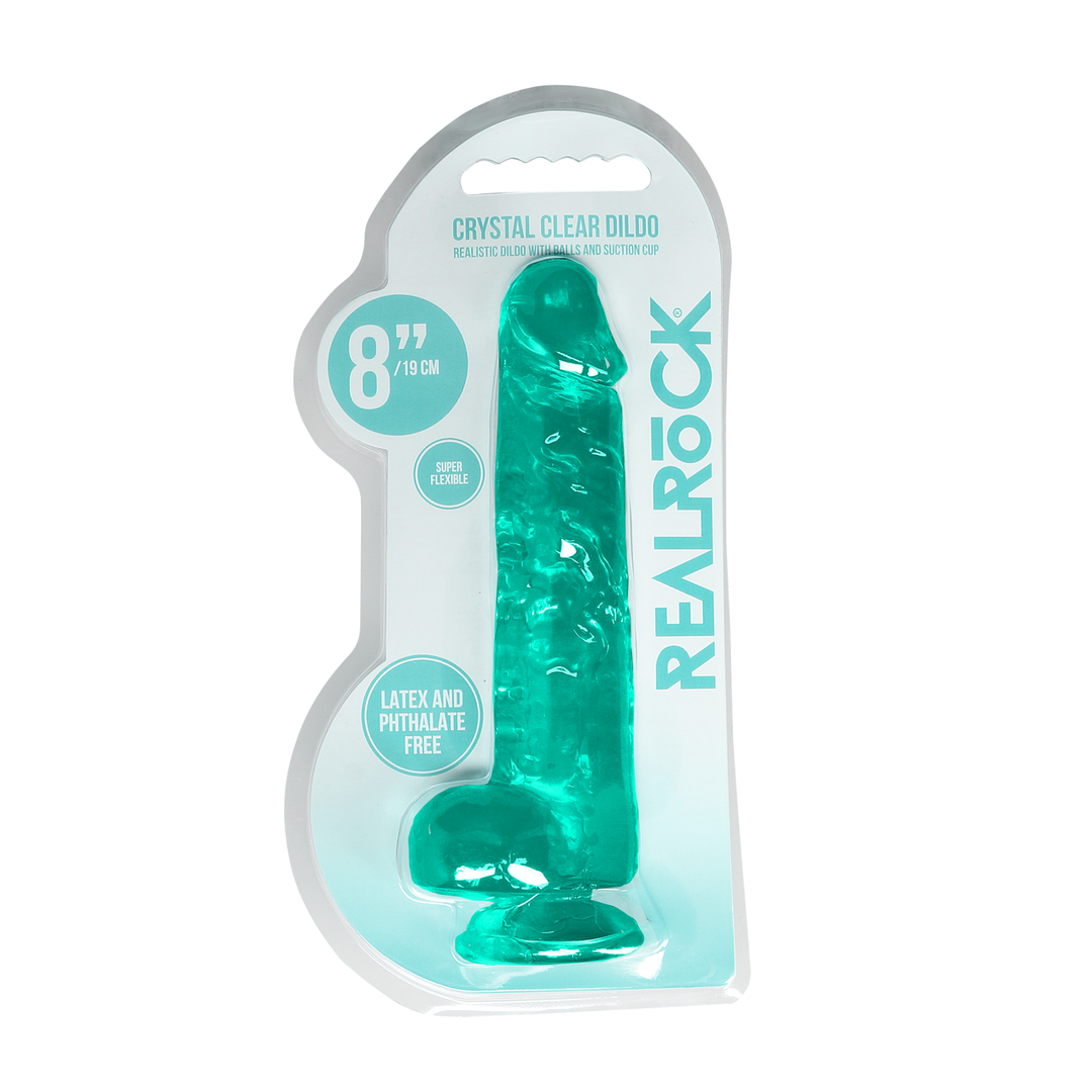 Realistic Dildo with Balls - 8 / 21 cm 2