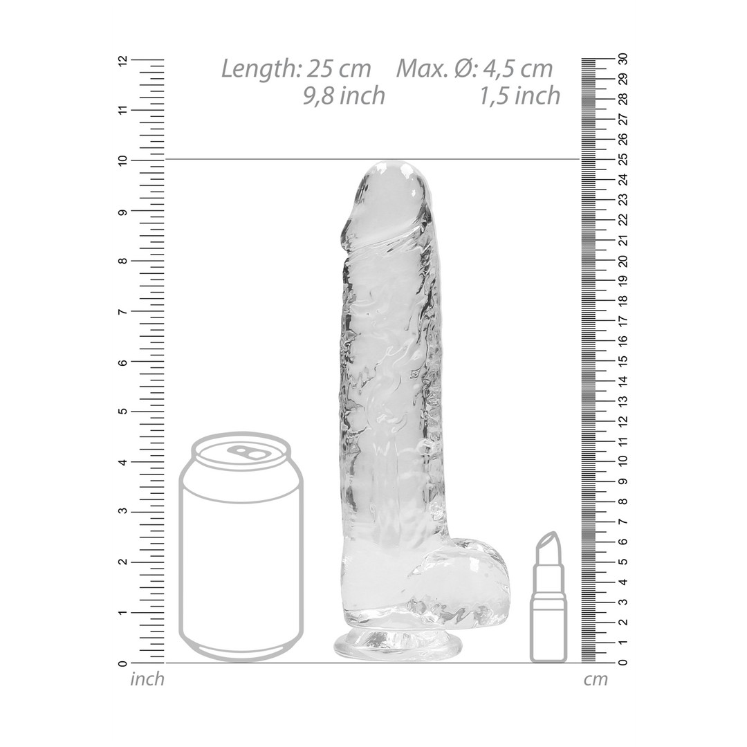 Realistic Dildo with Balls - 9 / 23 cm 6