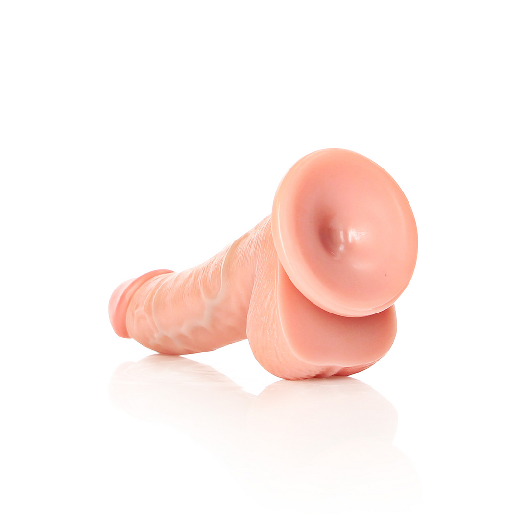 Curved Realistic Dildo with Balls and Suction Cup - 6 / 15,5 cm 5