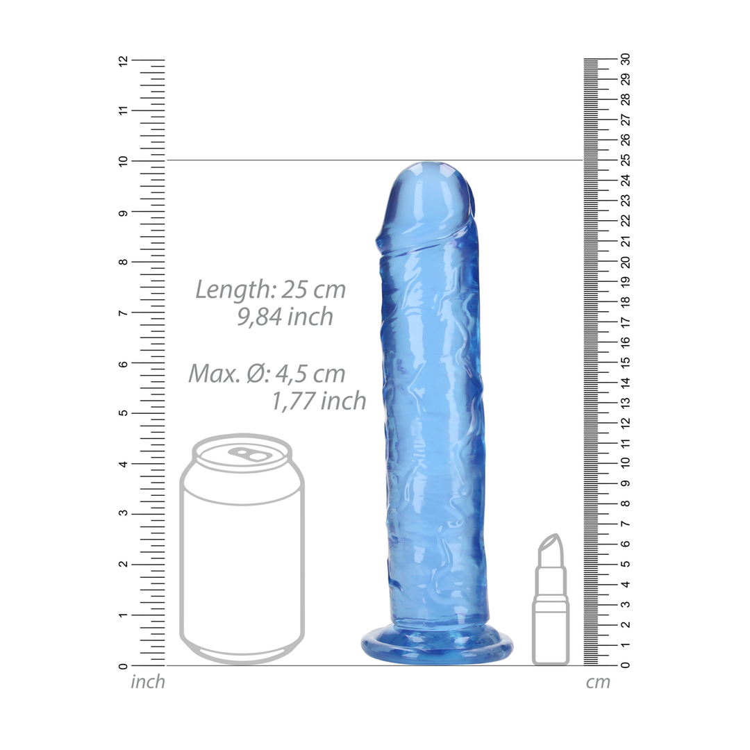 Straight Realistic Dildo with Suction Cup - 9'' / 23 6