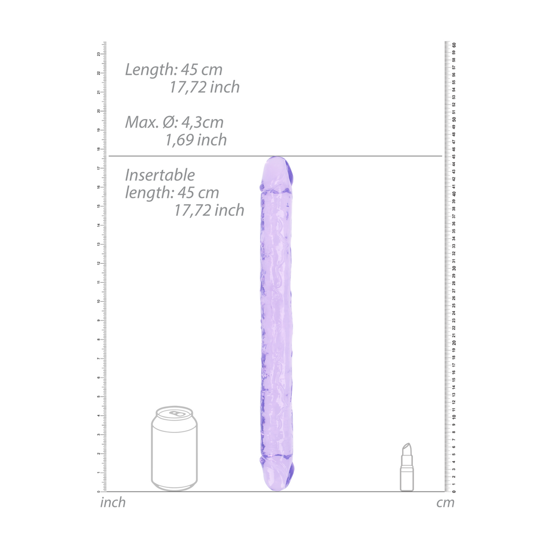 Realistic Double Dong - 18'' / 45 cm 4