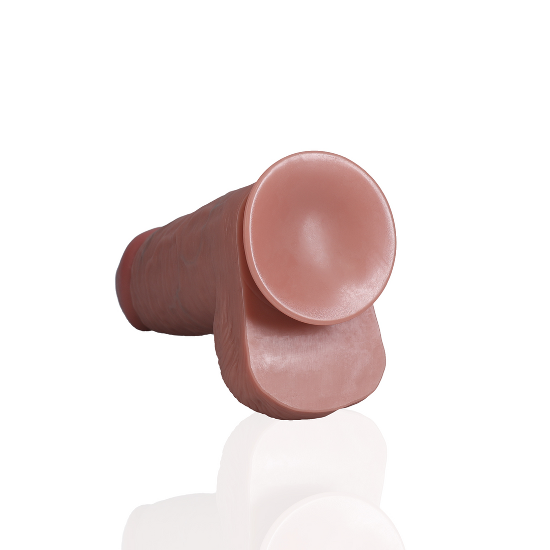 Extra Thick Straight with Balls 10 / 25,4 cm - Flesh 5
