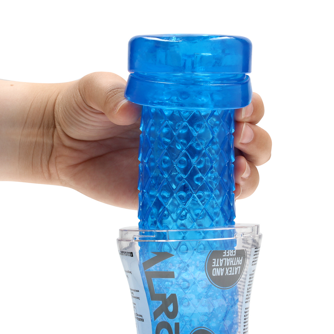 Easy Rider - Textured Masturbator - Blue 6