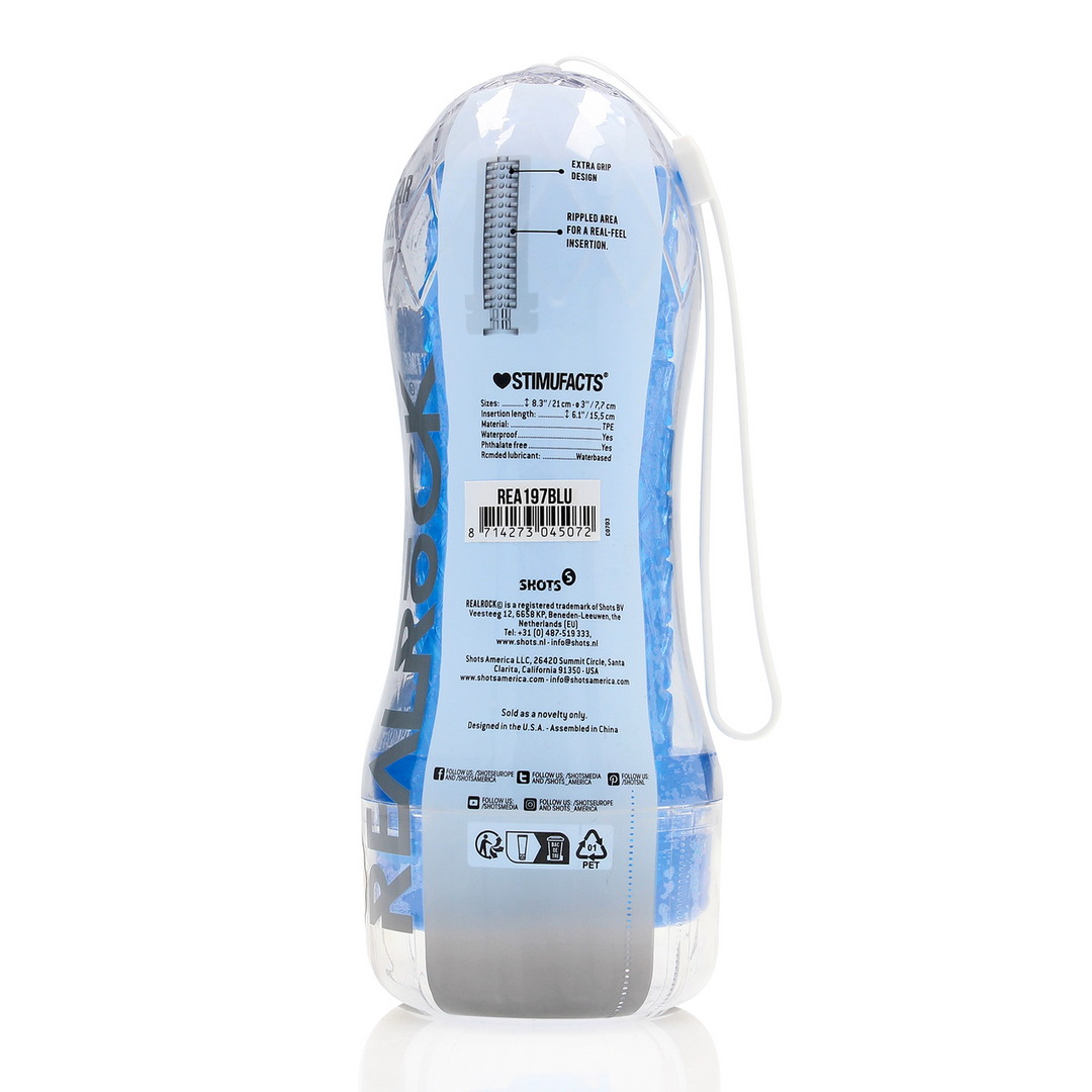 Easy Rider - Textured Masturbator - Blue 2