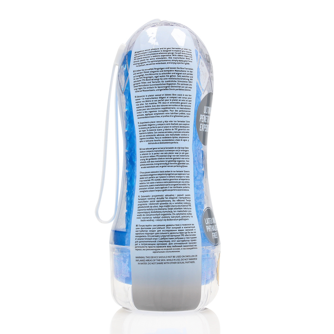 Easy Rider - Textured Masturbator - Blue 3