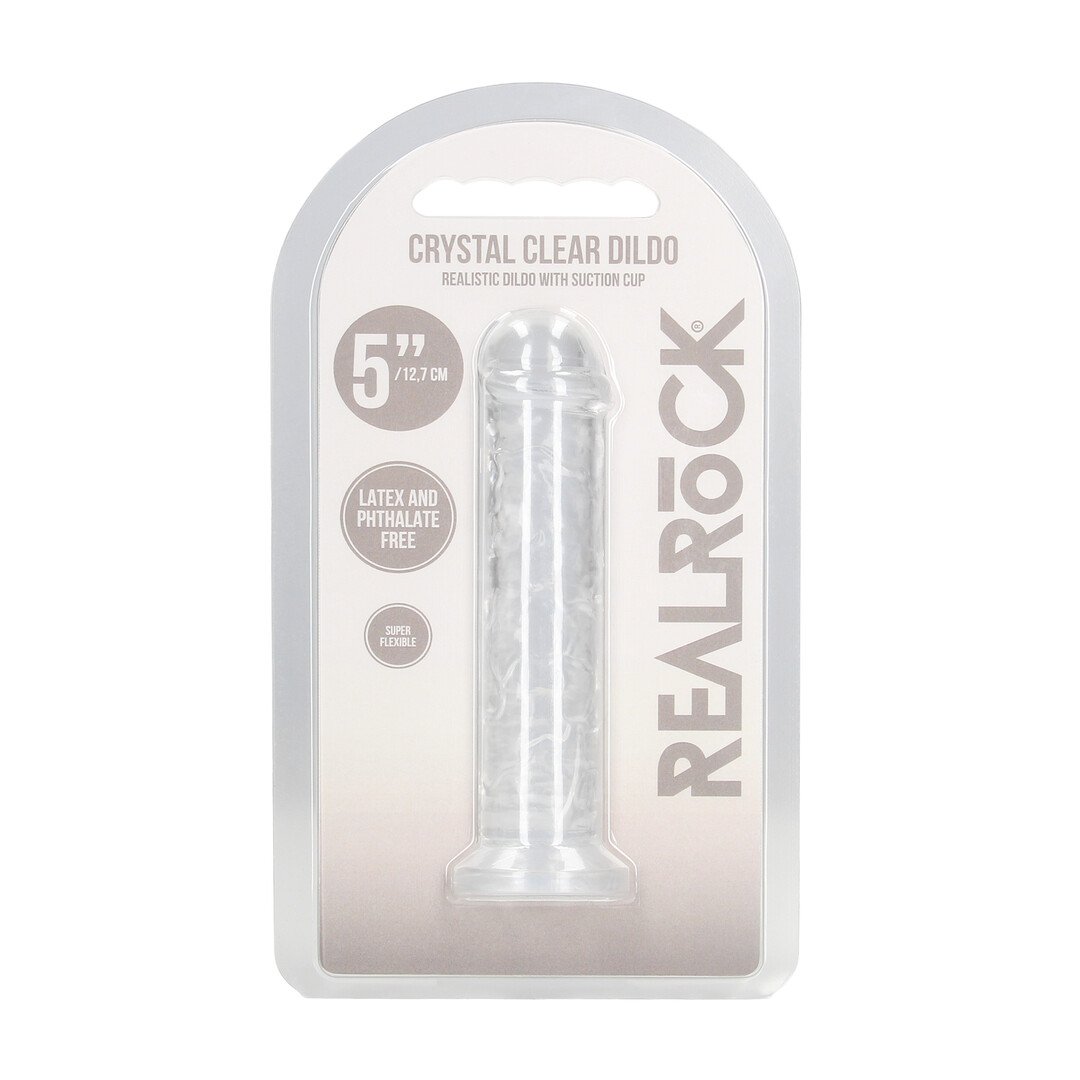 Realistic Dildo - 5 / 12,7 cm - Transparent 2