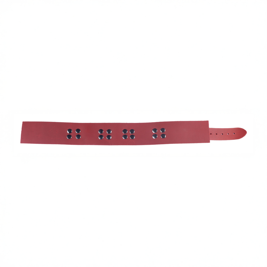 Ultra Leather Necklace - Red 4