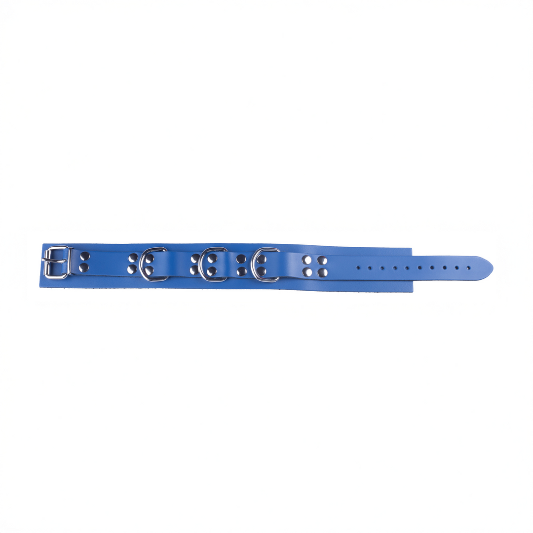 Ultra Leather Necklace - Blue 3