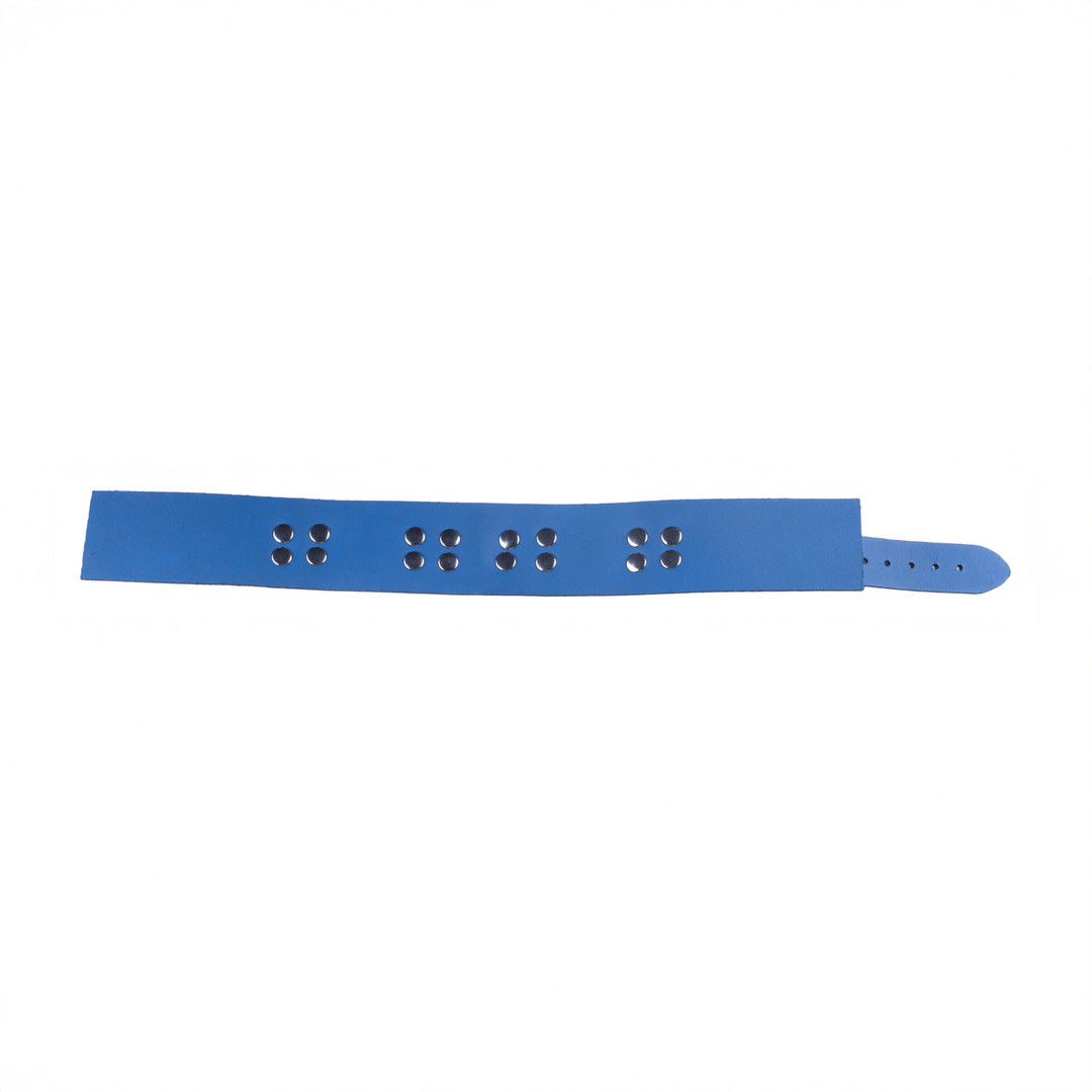 Ultra Leather Necklace - Blue 4
