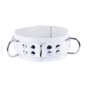 Ultra Leather Necklace - White